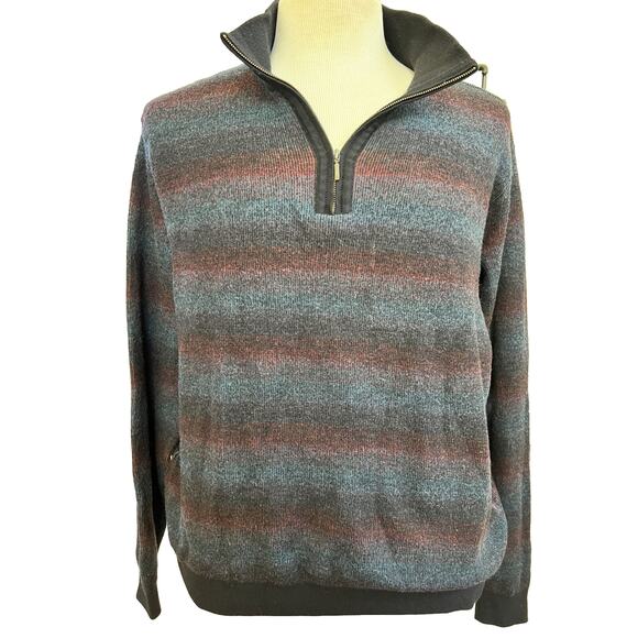 St. Croix Foursome Men's Sweater Knits 100% Merino Wool 1/4 Zip Sz XXL - Picture 4 of 8